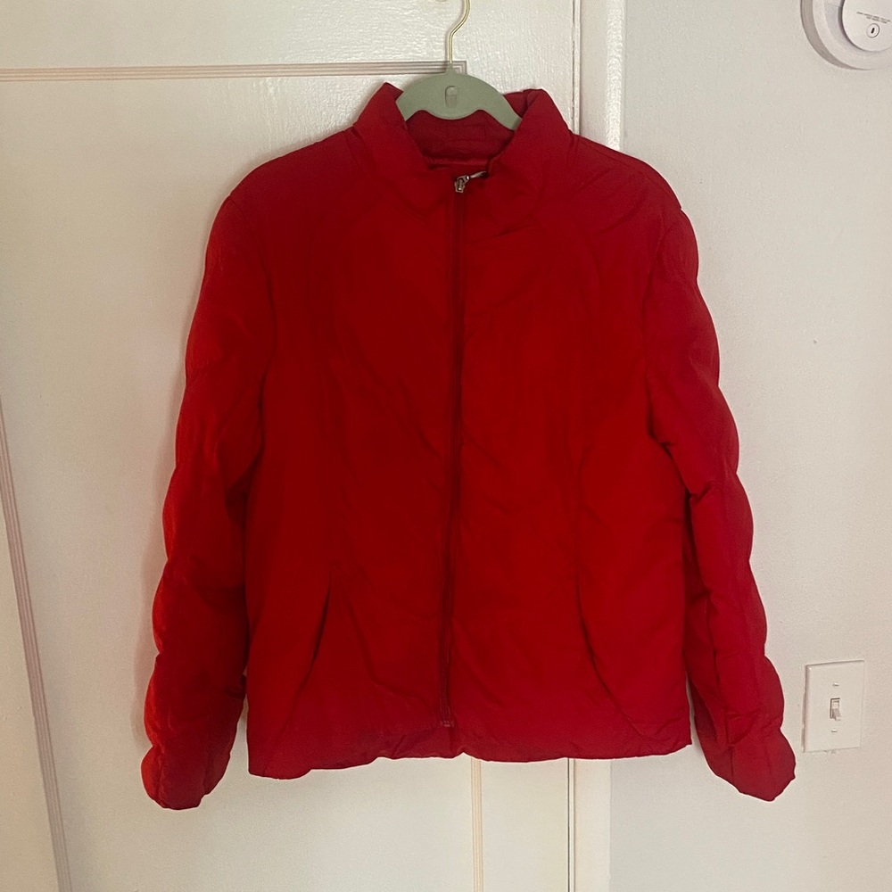 REI Red Women's Packable Puffer Jacket